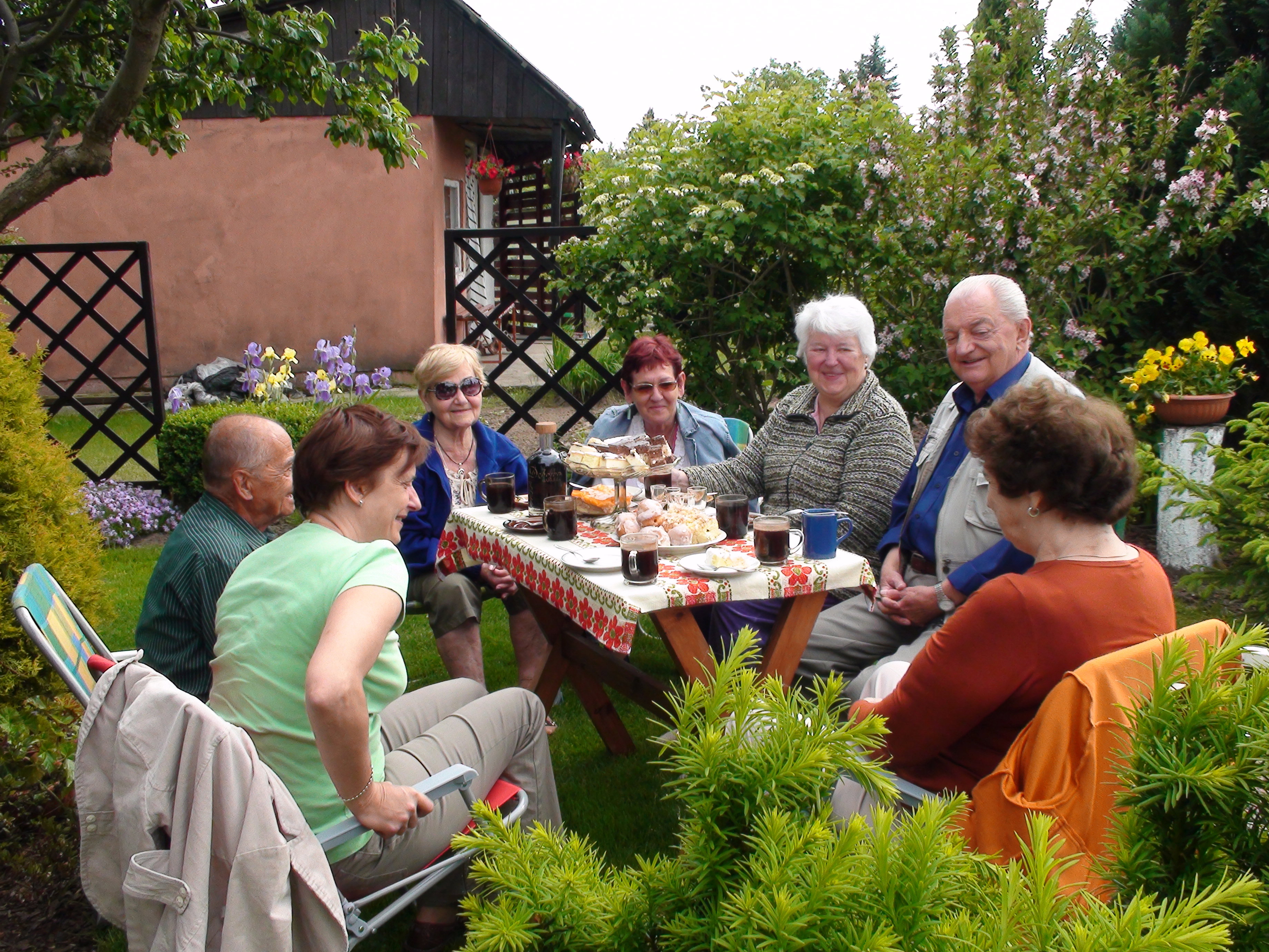 Jedno z wielu spotkań przy kawce.