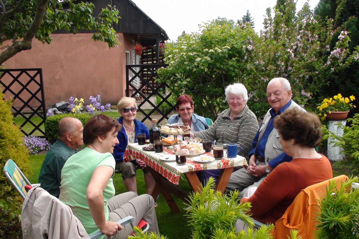 Jedno z wielu spotkań przy kawce.