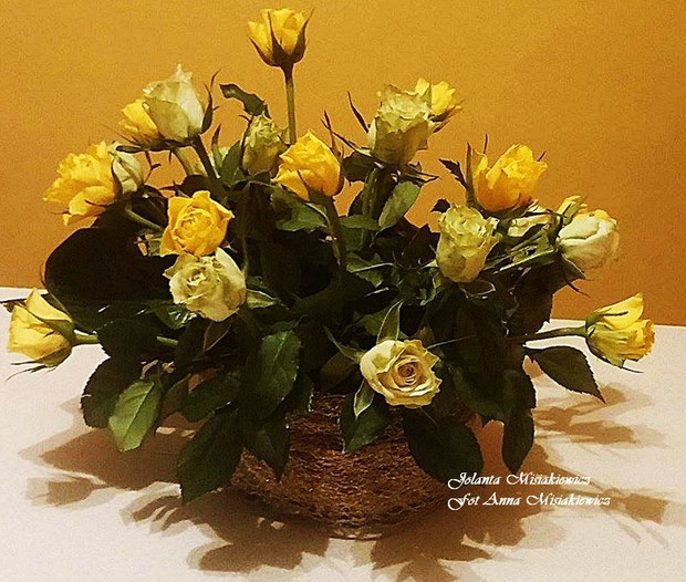 Kompozycja w naczyniu.