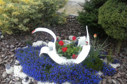 Mój własnoręcznie zrobiony łabądź