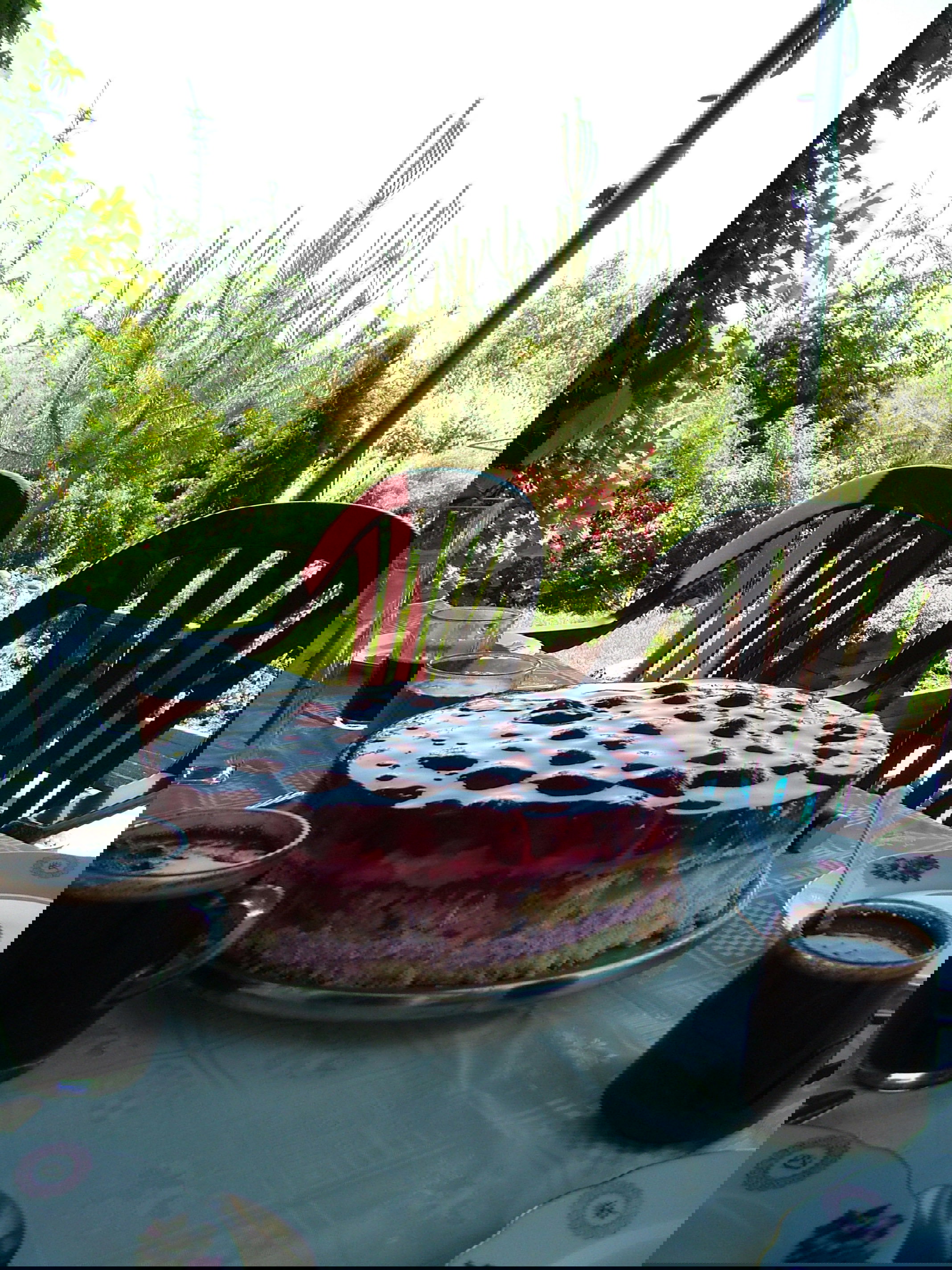 Taras na którym się gościmy