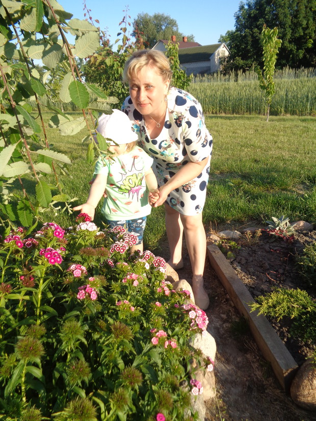 ja z siostrzenicą Wiktorią