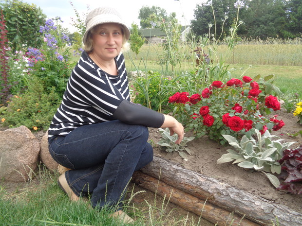 Lubię odpoczywać w towarzystwie bylin. 