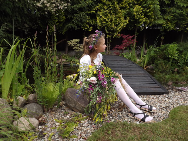 Panienka 'Lato' - moja wnuczka Madzia