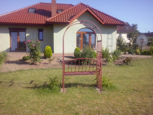 Pergola na której bardzo lubię siedzeć