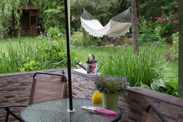 Mój ogród ,moje miejsce wypoczynku.