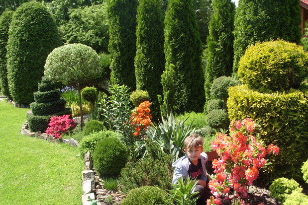 Mój syn ,tez kocha kwiaty