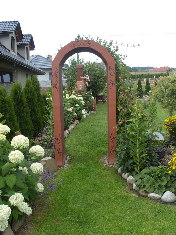 Przejście z betonu ,dzieło mojego męża