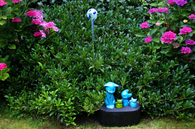 Zakątek kociej rodziny.