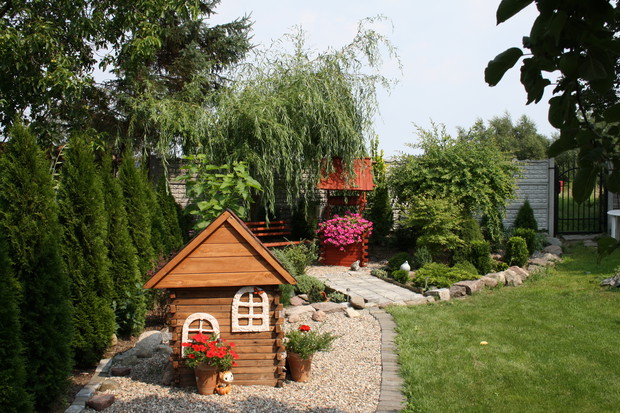 Mała architektura w ogrodzie