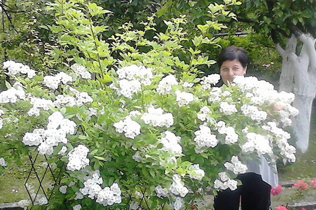 Oto ja wśród moich ukochanych różyczek :)