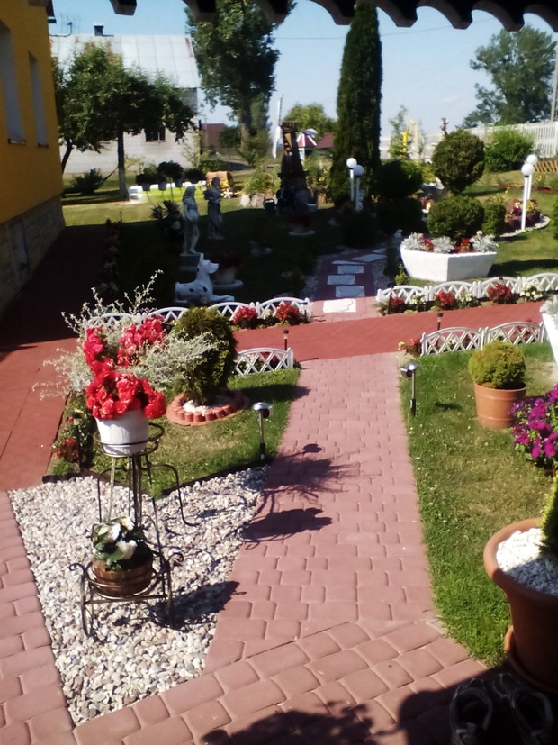 Kostką i kamień barwy dla oka
