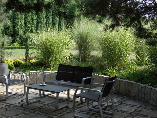 W upalne dni kawa we wgłębniku, w cieniu sosen smakuje wyśmienicie.