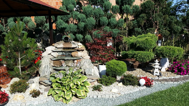 Wspólne dzieło moje i męża - nasza wymarzona kaskada.