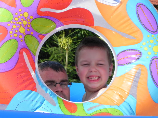 Letnie zabawy w basenie :)