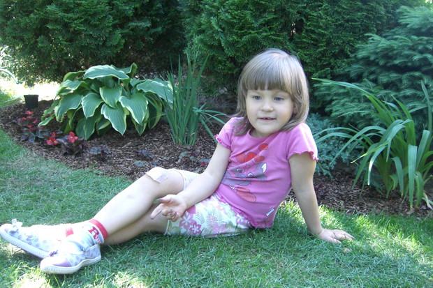 Moja rabatka... rodzice są dumni...