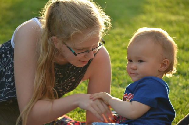 Najmłodsze. Ciocia i Hania