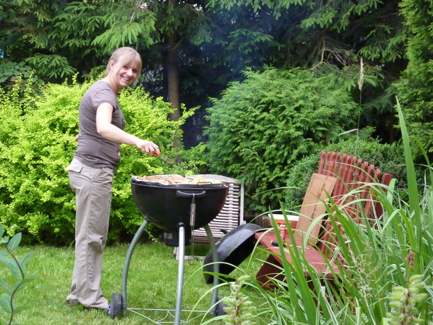 Najsmaczniejsze potrawy na grillu robi synowa i mój syn.
