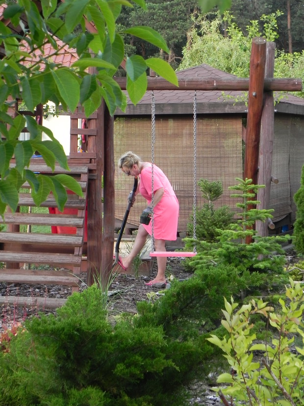 Zapracowana gospodyni ;)