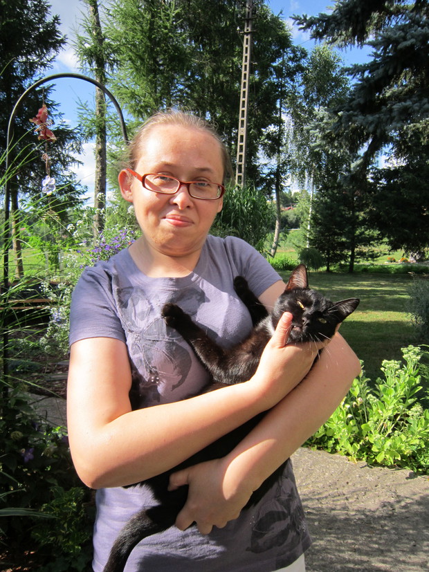 zwierzęta też czują się dobrze w naszym ogródku