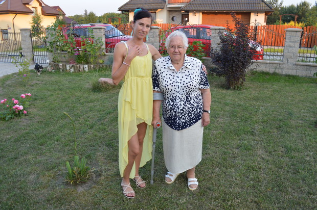 Ja i moja kochana babcia