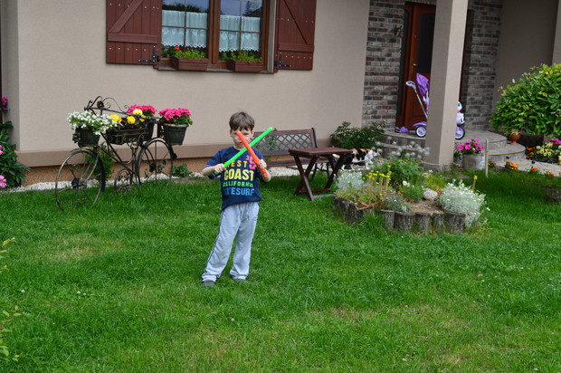 Mały Tomek dzielny Ninja