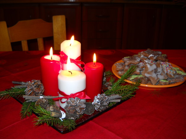 Stroik świąteczny.