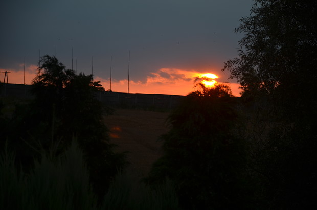 Zachód słońca -  08-2016 r.