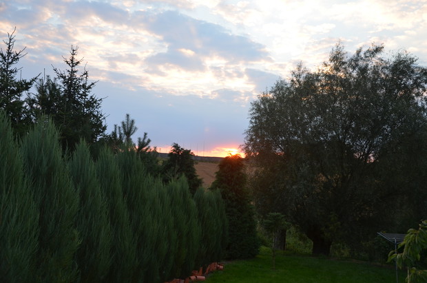 Zachód słońca -  08-2016 r.