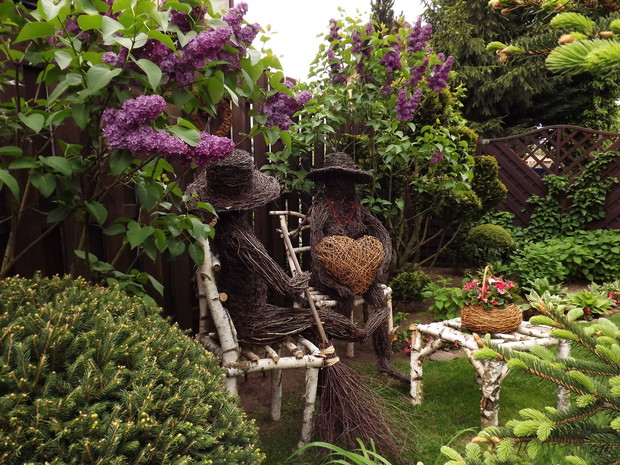 Maj - Zakochana para "Jacek i Barbara" z gałęzi