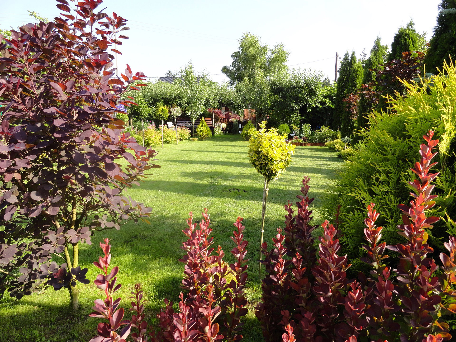 Część rekreacyjna działki