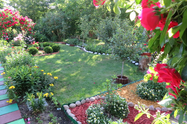 Ten zakątek -  stawiam na kolor kształt i formę.