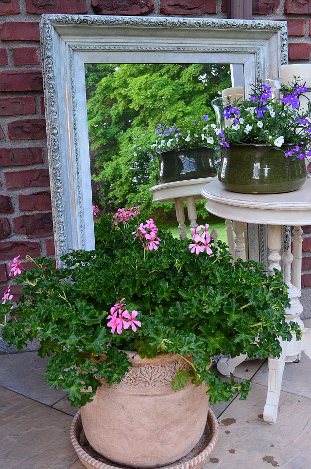 dekoracja na tarasie 