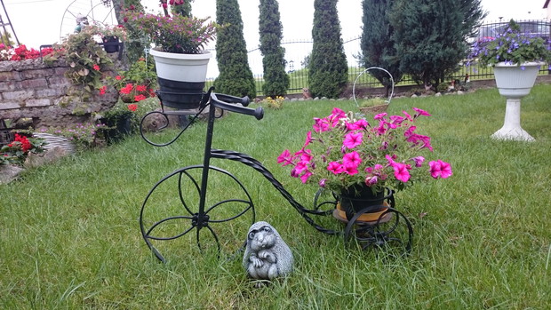 Rowerek z Surfiniami