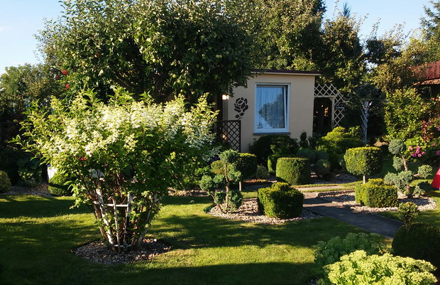 w zachodzącym słońcu 