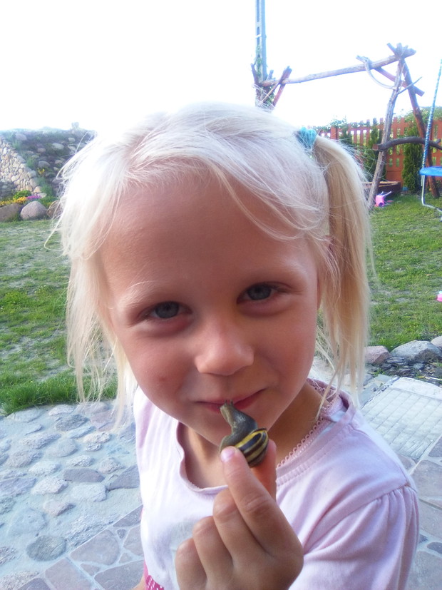 ....Ale i tak każdy musi dostać buziak a na pożegnanie:-)