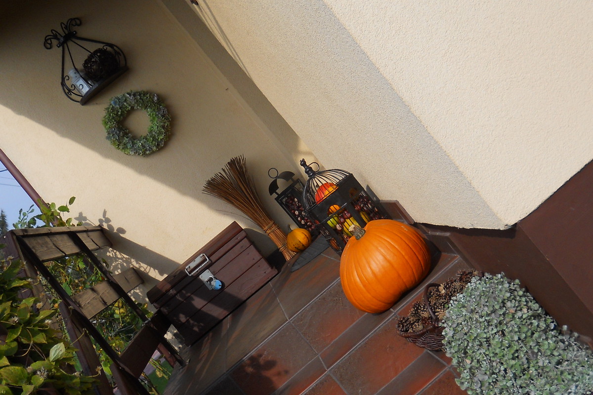 JESIENNE WEJŚCIE DO DOMU