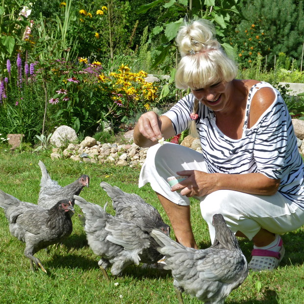 W tym roku w ogrodzie zamieszkali nowi członkowie rodziny ;).
