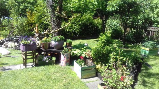 Drugie życie skrzynek po jabłkach. 