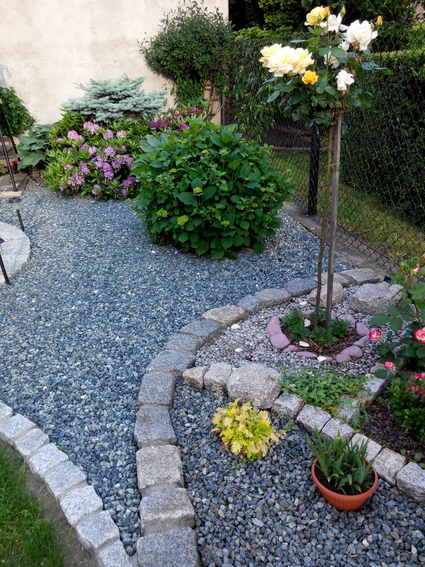 I kącik z różą...