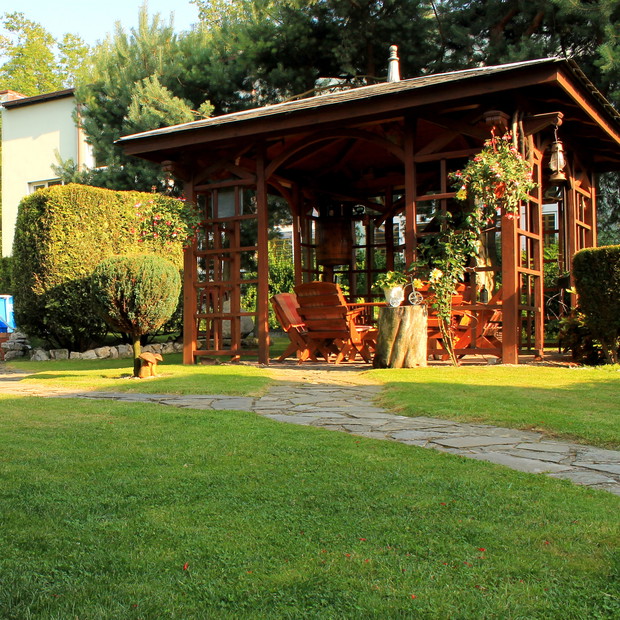 Altanka jest centrum naszego ogrodu