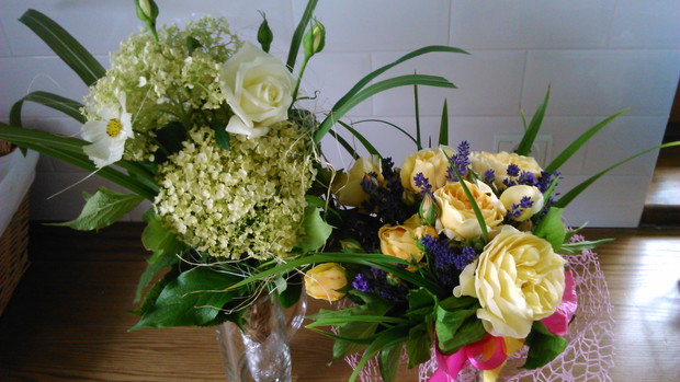 Bukiety "własnej produkcji"