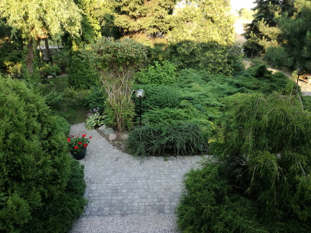 widoku z domu z drugiej strony