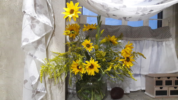 Bukiet z własnego ogrodu