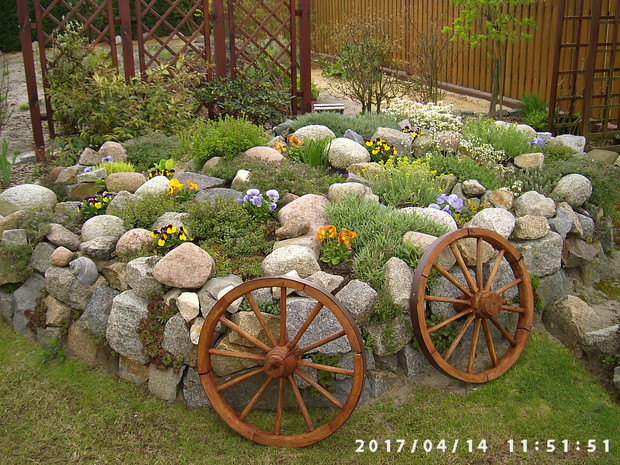 Koła zakupione na targu staroci