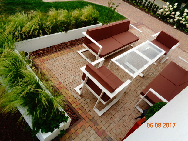 taras - widok z góry