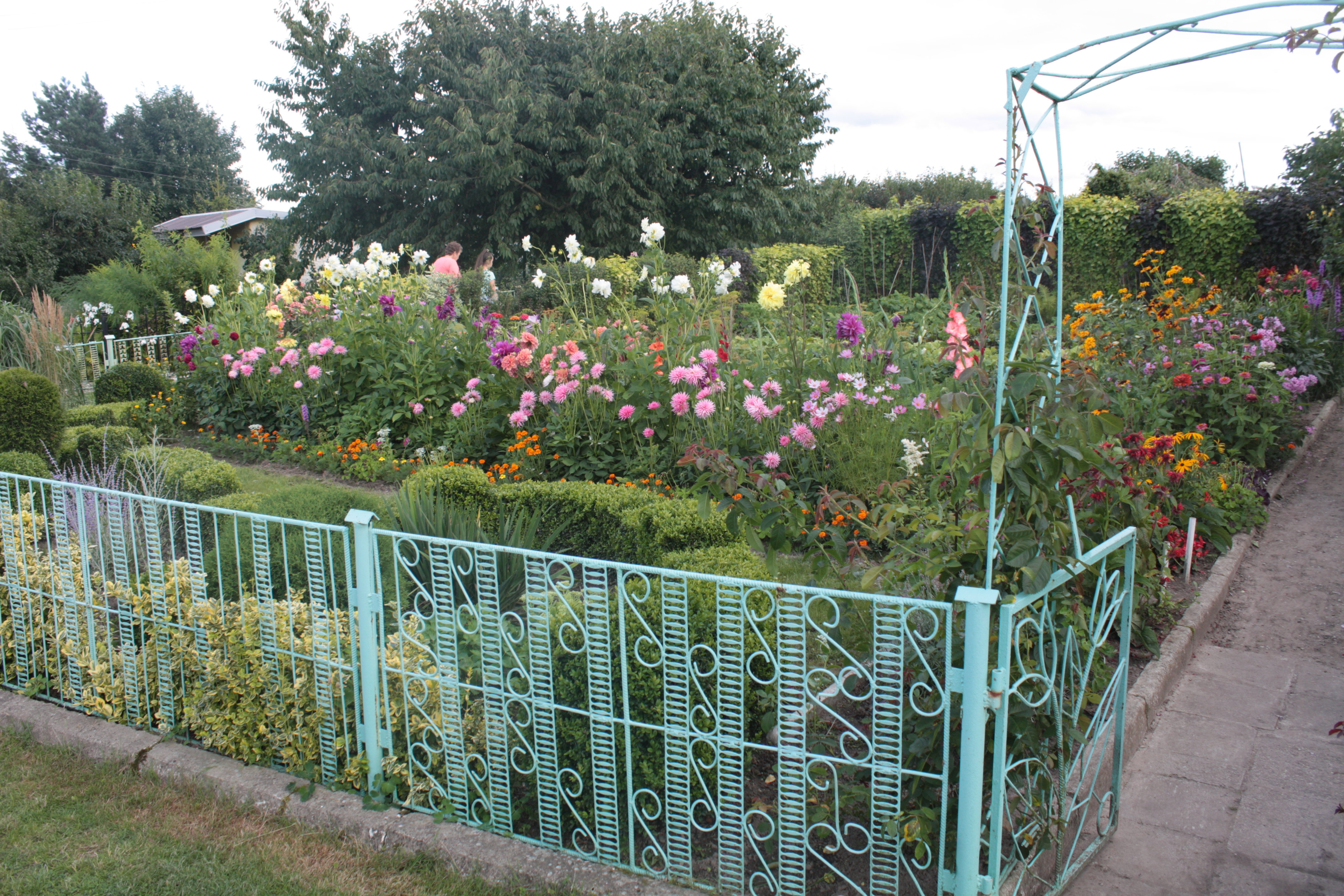 wejście na działkę