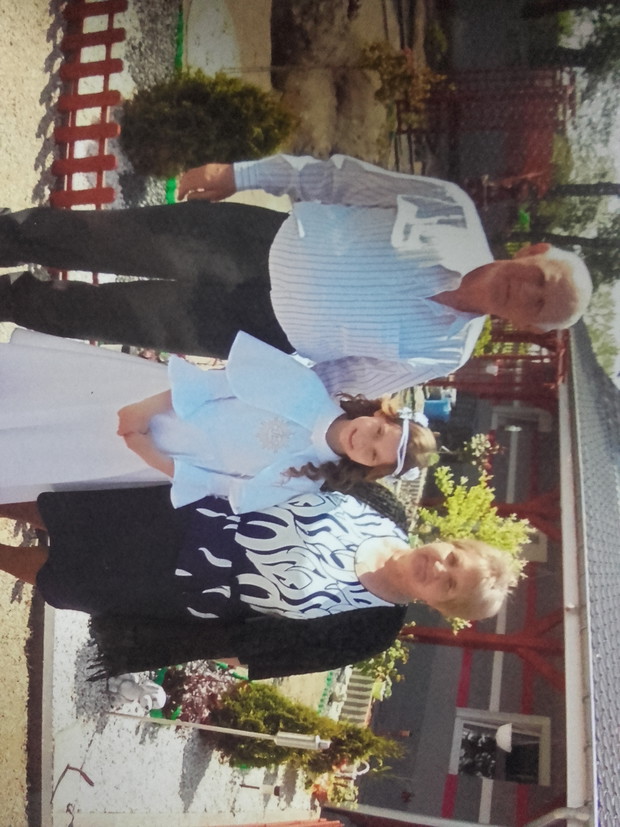 Z ukochanymi dziadkami