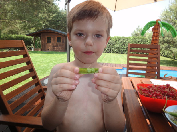 Takie małe  kuleczki groszku a ile witamin