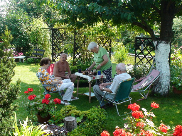 Tradycyjna seniorska kawusia.